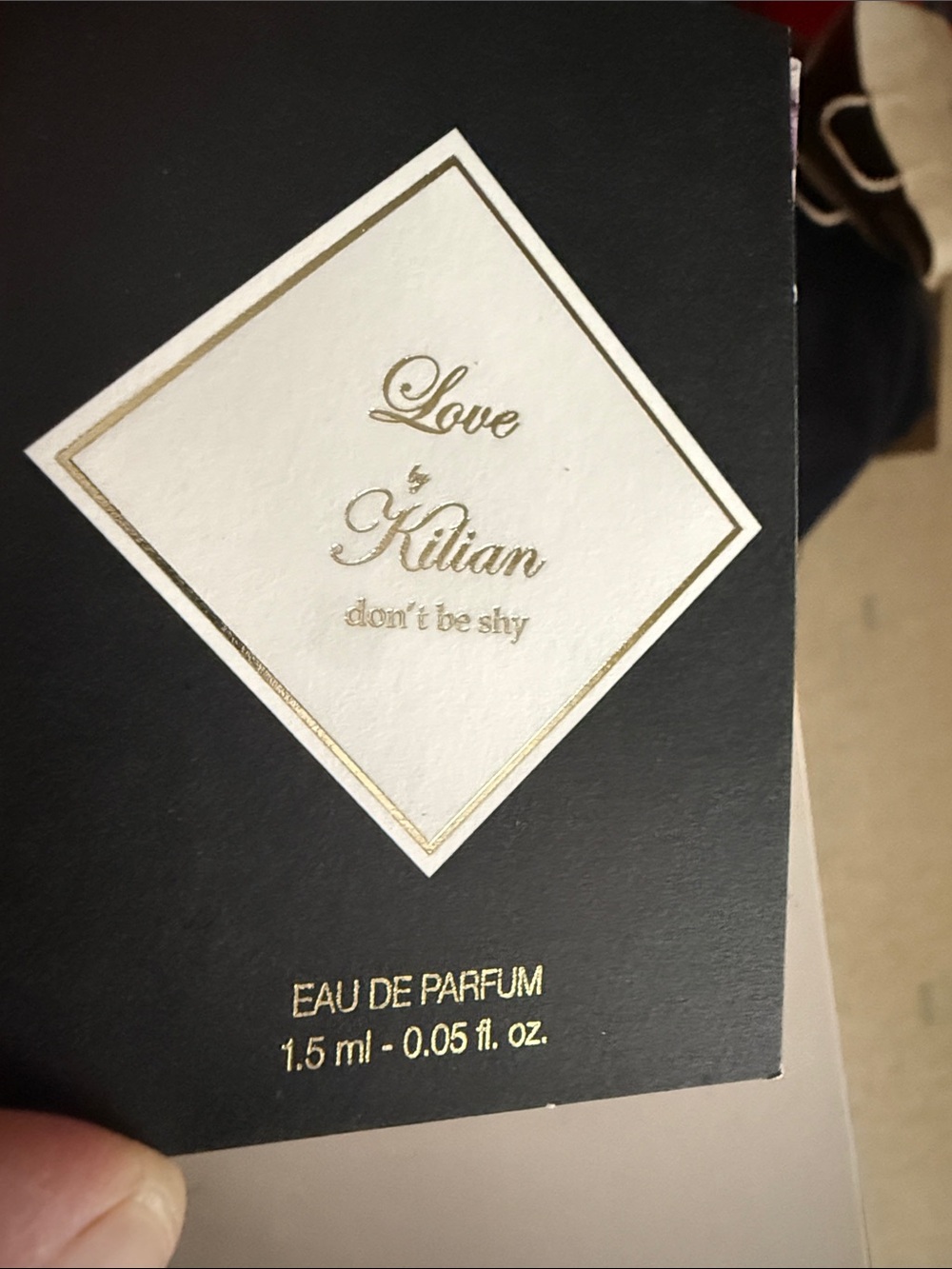 Fragrance sample card